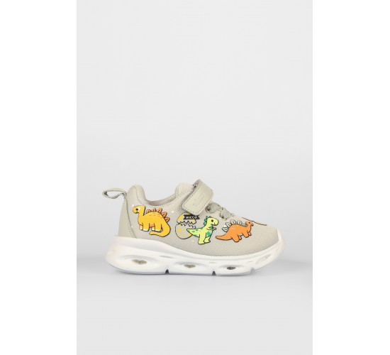 Dino Işıklı Unisex Okul Öncesi Gri Spor Ayakkabı / Beden : 27 / Cinsiyet : Unisex Dino Işıklı Unisex Okul Öncesi Gri Spor Ayakkabı / Beden : 27 / Cinsiyet : Unisex