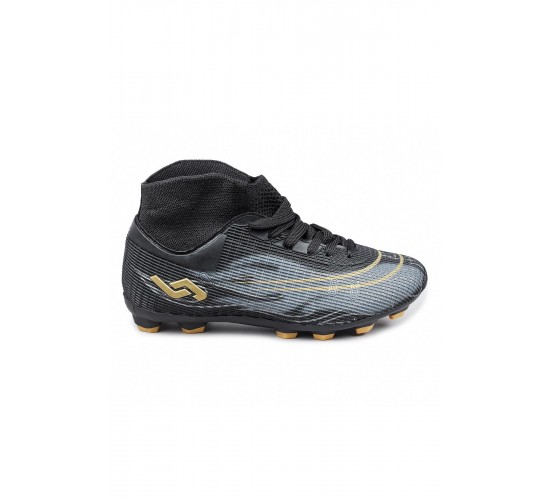 29676 Çoraplı Siyah - Altın Rengi Çim Halı Saha Krampon Futbol Ayakkabısı / Beden : 43 / Cinsiyet : Erkek 29676 Çoraplı Siyah - Altın Rengi Çim Halı Saha Krampon Futbol Ayakkabısı / Beden : 43 / Cinsiyet : Erkek