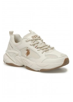 U.s. Polo Assn. Maybe Wmn 5Fx Kadın Bej Sneaker Ayakkabı / Beden : 36 / Cinsiyet : Kadın / Kız