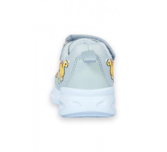 346.b25y.171 Dino Bebeışıklı Phylon Gri Erkek Çocuk Spor Ayakkabı / Beden : 27 / Cinsiyet : Erkek