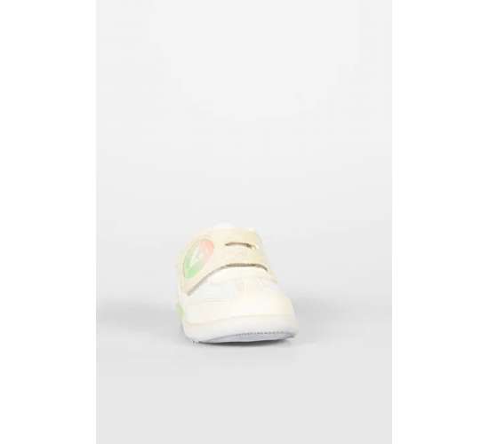 Donut Ortapedik Kauçuk Hafif Taban Cırtlı Bebe İlk Adım Spor Ayakkabı Beyaz Pudra / Beden : 23 / Cinsiyet : Unisex, 4500001041669