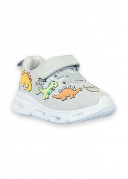 346.b25y.171 Dino Bebeışıklı Phylon Gri Erkek Çocuk Spor Ayakkabı / Beden : 27 / Cinsiyet : Erkek