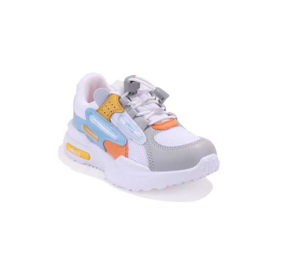 Cecelia 346F25Y167 Beyaz Ortopedik Günlük Kız Çocuk Spor Ayakkabı / Beden : 33 / Cinsiyet : Kadın / Kız, 4569875637385