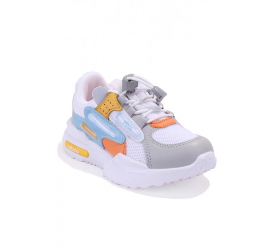 Cecelia 346F25Y167 Beyaz Ortopedik Günlük Kız Çocuk Spor Ayakkabı / Beden : 32 / Cinsiyet : Kadın / Kız