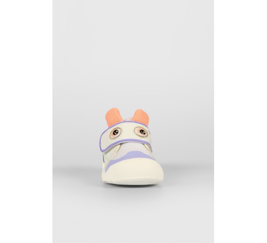 Loca Baskılı Kız Bebek Beyaz Günlük Ayakkabı / Beden : 25 / Cinsiyet : Kadın / Kız