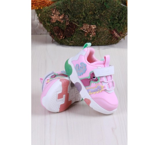 346.P25Y.160 Pembe Number Işıklı Kız Çocuk Ayakkabı / Beden : 27 / Cinsiyet : Kadın / Kız