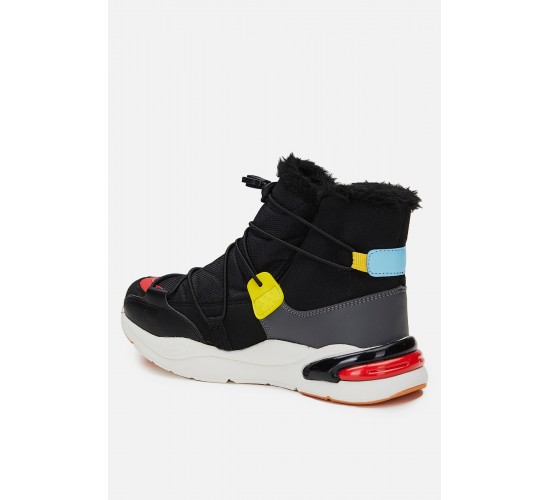 Pablo Kürklü Erkek Çocuk Siyah Bot / Beden : 28 / Cinsiyet : Erkek