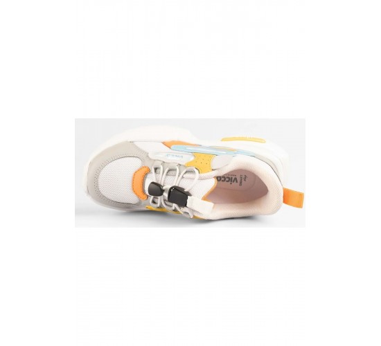 Cecelia Akıllı Lastik Bağcık Ortopedik Çocuk Spor Ayakkabı BEYAZ / Beden : 35 / Cinsiyet : Unisex