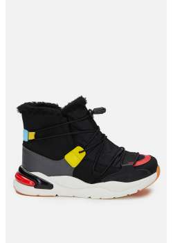 Pablo Kürklü Erkek Çocuk Siyah Bot / Beden : 26 / Cinsiyet : Erkek