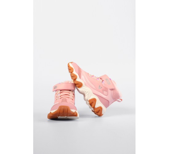 Radus Hafif Kız Çocuk Pudra Outdoor Bot / Beden : 34 / Cinsiyet : Kadın / Kız