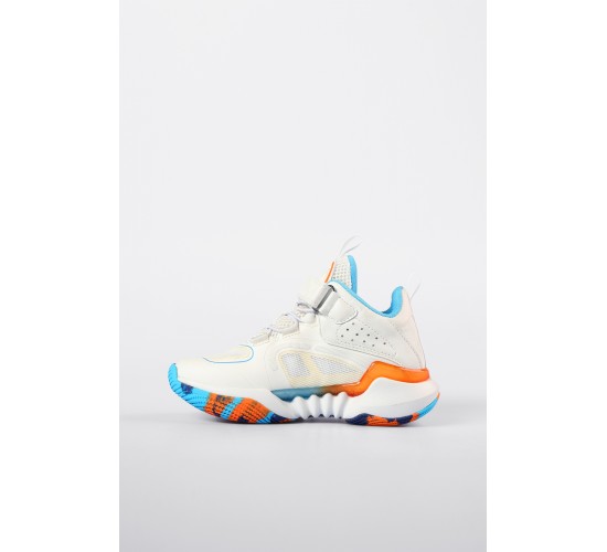 Scan Hafif Unisex Çocuk Beyaz Basketbol Ayakkabısı / Beden : 32 / Cinsiyet : Unisex