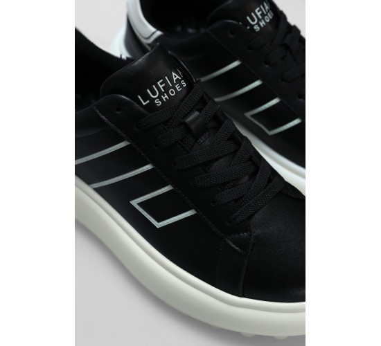 Harold Siyah-Beyaz Erkek Hakiki Deri Spor Ayakkabı / Beden : 43 / Cinsiyet : Erkek