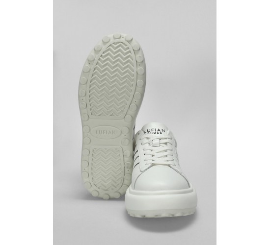 Harold Beyaz Erkek Hakiki Deri Spor Ayakkabı / Beden : 40 / Cinsiyet : Erkek