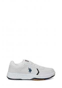 U.S. Polo Assn. Bautısta 4Pr Beyaz-Lacivert Erkek Sneaker A101812163 4W / Beden : 42 / Cinsiyet : Erkek