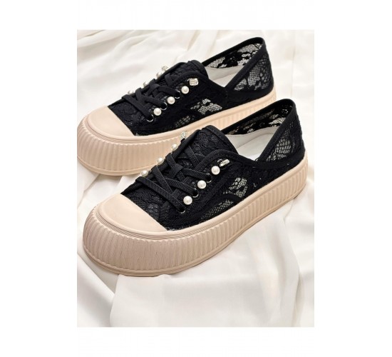 Dantelli Kadın Sneaker / Beden : 40 / Cinsiyet : Kadın / Kız Dantelli Kadın Sneaker / Beden : 40 / Cinsiyet : Kadın / Kız