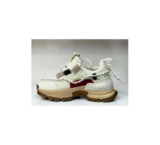 Kadın Sneaker Yüksek Taban Triko Tarz Spor Ayakkabı / Beden : 40 / Cinsiyet : Kadın / Kız, 868387945927104