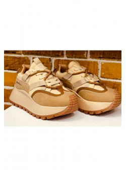 Kadın Sneaker Yüksek Taban Triko Tarz Spor Ayakkabı / Beden : 36 / Cinsiyet : Kadın / Kız