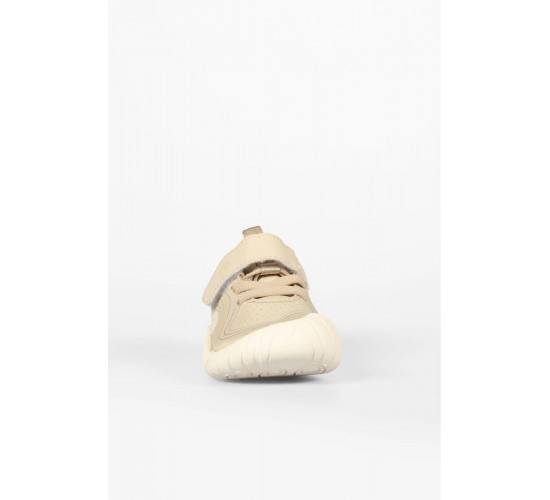 Yaomi Ortopedik Unisex Bebek Bej İlk Adım Rahat Sneaker / Beden : 19 / Cinsiyet : Unisex