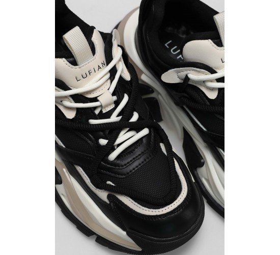 122230015 Kate Sneaker Unisex Deri Spor Ayakkabı SİYAH / Beden : 38 / Cinsiyet : Unisex