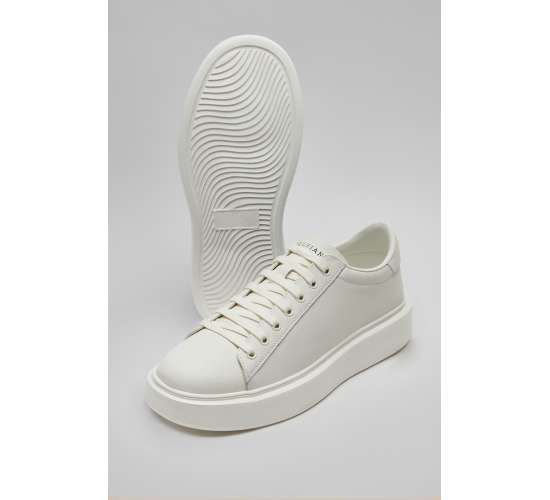 Erkek Sneaker Ayakkabı Siyah Beyaz günlük Tommy Gage white / Beden : 44 / Cinsiyet : Erkek, EVASPR5860W44