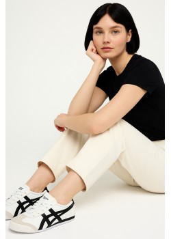 Beyaz Siyah Unisex Sneaker Günlük Spor Ayakkabı / Beden : 36 / Cinsiyet : Kadın / Kız Beyaz Siyah Unisex Sneaker Günlük Spor Ayakkabı / Beden : 36 / Cinsiyet : Kadın / Kız