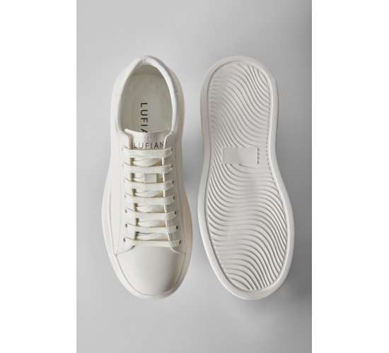 Erkek Sneaker Ayakkabı Siyah Beyaz günlük Tommy Gage white / Beden : 44 / Cinsiyet : Erkek, EVASPR5860W44