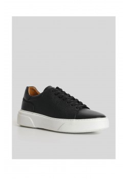 LUFİAN TOMMY ERKEK DERİ SNEAKER SİYAH AYAKKABI / Beden : 40 / Cinsiyet : Erkek LUFİAN TOMMY ERKEK DERİ SNEAKER SİYAH AYAKKABI / Beden : 40 / Cinsiyet : Erkek
