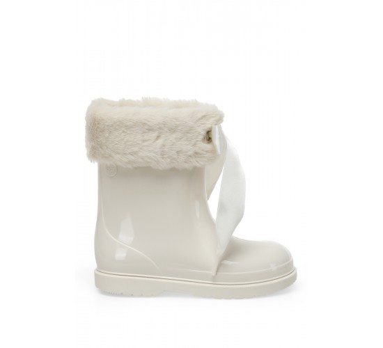 W10258 Bımbı Soft Krem Kız Çocuk Yağmur Çizmesi / Beden : 27 / Cinsiyet : Kadın / Kız