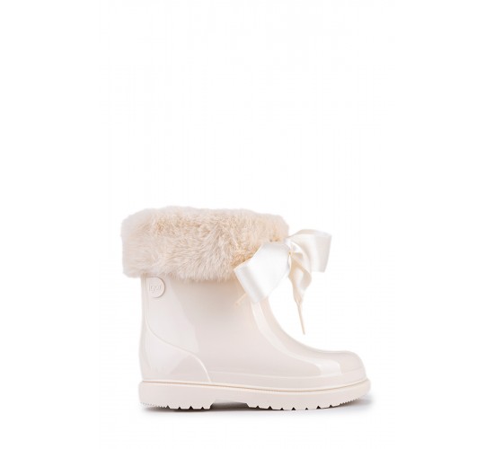 W10258 Bımbı Soft Krem Kız Çocuk Yağmur Çizmesi / Beden : 27 / Cinsiyet : Kadın / Kız