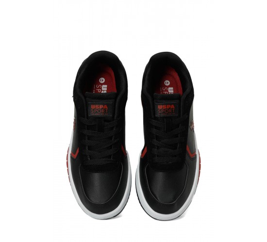 U.S. Polo Assn. 4W Bautista 4Pr Siyah Erkek Sneaker A101812164 / Beden : 42 / Cinsiyet : Erkek U.S. Polo Assn. 4W Bautista 4Pr Siyah Erkek Sneaker A101812164 / Beden : 42 / Cinsiyet : Erkek