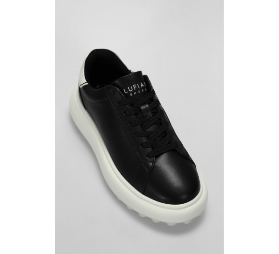 111230270 Raınbow Sneaker Erkek Deri Ayakkabı Siyah / Beden : 42 / Cinsiyet : Erkek