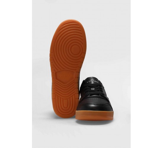 Jake Erkek Siyah Sneaker Ayakkabi %100 Dana Deri Erkek Ayakkabi / Beden : 40 / Cinsiyet : Erkek