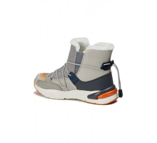 21k.368 Gri Kürklü Çocuk Bot VİCCO21K368GR / Beden : 33 / Cinsiyet : Unisex, 3486391393339