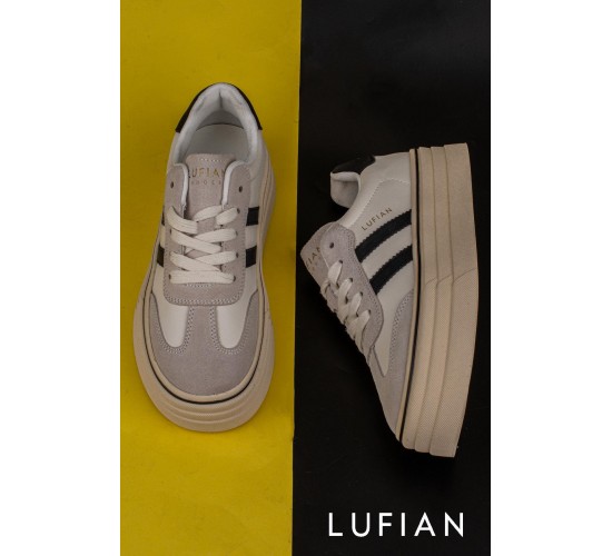 Beyaz Angela Kadın Kalın Taban Sneaker / Beden : 39 / Cinsiyet : Kadın / Kız Beyaz Angela Kadın Kalın Taban Sneaker / Beden : 39 / Cinsiyet : Kadın / Kız