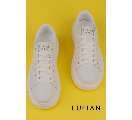 Beyaz Gage Erkek Deri Sneaker Ayakkabı / Beden : 44 / Cinsiyet : Erkek Beyaz Gage Erkek Deri Sneaker Ayakkabı / Beden : 44 / Cinsiyet : Erkek