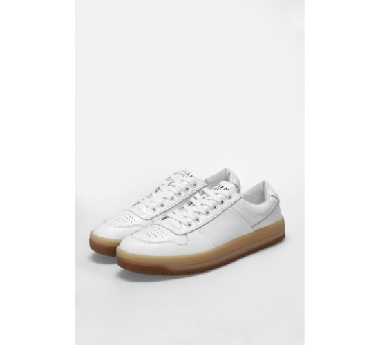 Omar Beyaz Erkek Sneakers / Beden : 44 / Cinsiyet : Erkek