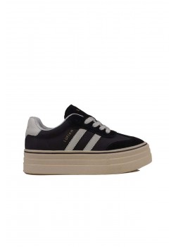 Siyah Angela Kadın Kalın Taban Sneaker / Beden : 36 / Cinsiyet : Kadın / Kız