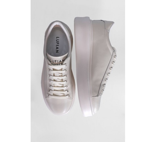 Gage Erkek Hakiki Deri Sneaker Ayakkabı BEYAZ / Beden : 40 / Cinsiyet : Erkek Gage Erkek Hakiki Deri Sneaker Ayakkabı BEYAZ / Beden : 40 / Cinsiyet : Erkek