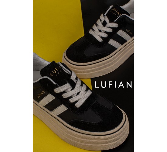 Siyah Angela Kadın Kalın Taban Sneaker / Beden : 36 / Cinsiyet : Kadın / Kız