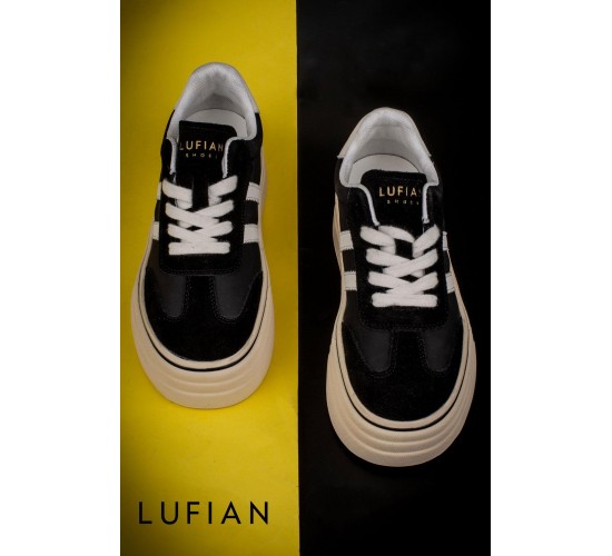 Siyah Angela Kadın Kalın Taban Sneaker / Beden : 36 / Cinsiyet : Kadın / Kız