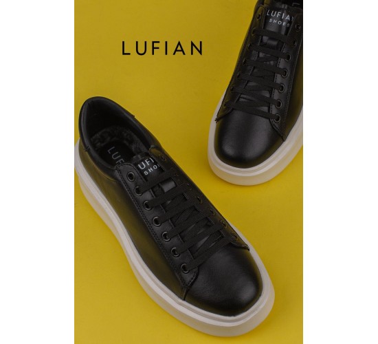 Siyah Gage Erkek Deri Sneaker Ayakkabı / Beden : 43 / Cinsiyet : Erkek Siyah Gage Erkek Deri Sneaker Ayakkabı / Beden : 43 / Cinsiyet : Erkek