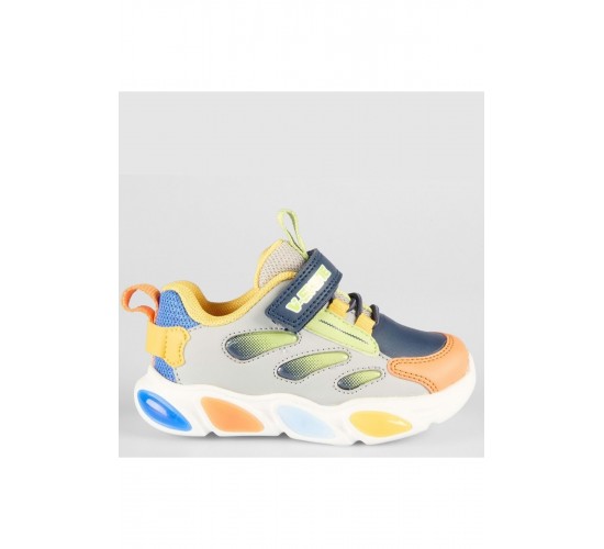 Lamb Işıklı Ortopedik Çocuk Spor Ayakkabı GRİ / Beden : 22 / Cinsiyet : Unisex