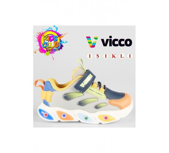 Lamb Işıklı Ortopedik Çocuk Spor Ayakkabı GRİ / Beden : 22 / Cinsiyet : Unisex