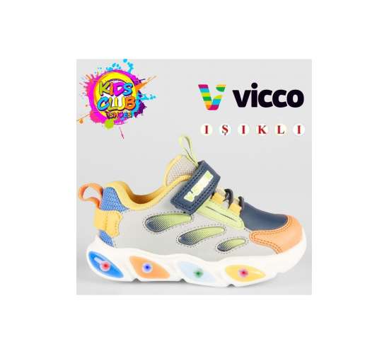 Lamb Işıklı Ortopedik Çocuk Spor Ayakkabı GRİ / Beden : 22 / Cinsiyet : Unisex, MK3486410710222