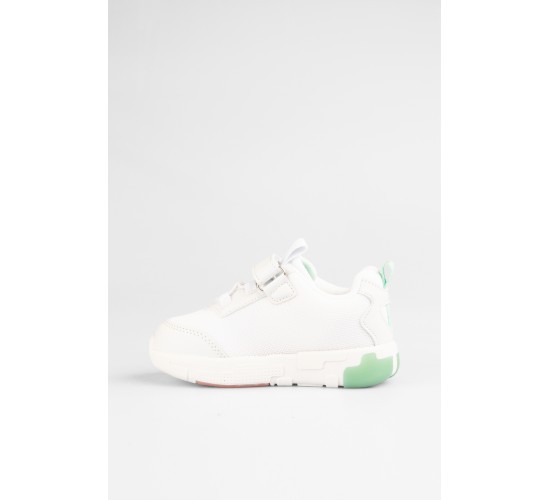 Number Işıklı Kız Okul Öncesi Beyaz/mint Yeşil Spor Ayakkabı / Beden : 23 / Cinsiyet : Kadın / Kız