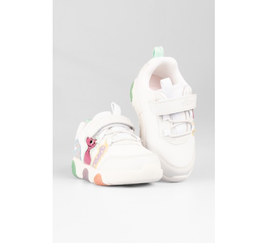 Number Işıklı Kız Okul Öncesi Beyaz/mint Yeşil Spor Ayakkabı / Beden : 23 / Cinsiyet : Kadın / Kız