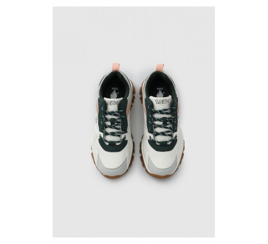 U.S. Polo Assn. 4F TRACKY 4PR Kadın  Beyaz Sneaker / Beden : 40 / Cinsiyet : Kadın / Kız