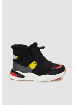 Pablo Model Kürklü Hafif Erkek Çocuk Siyah Kar Bot / Beden : 35 / Cinsiyet : Erkek