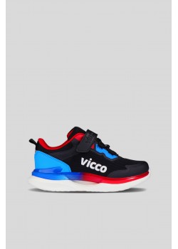 Yancy Model Hafif Erkek Çocuk Spor Ayakkabı Siyah/Saks Mavi Sneaker / Beden : 30 / Cinsiyet : Erkek