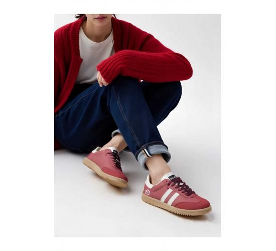 Unisex Yanı Şeritli Bağcıklı Yürüyüş Spor Ayakkabı / Beden : 40 / Cinsiyet : Unisex, 86824967879009